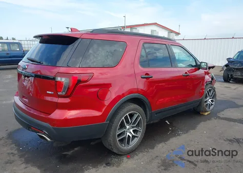 2017 Ford Explorer Sport from USA, damaged, VIN 1FM5K8GT4HGC48202